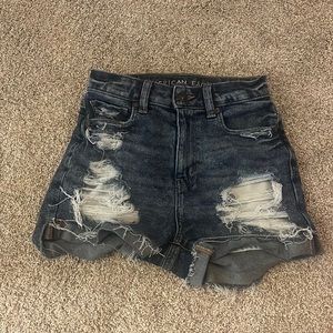 american eagle jean shorts!